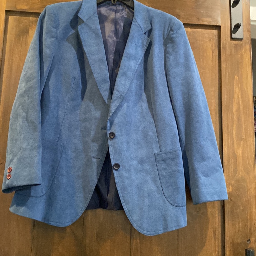 E38 Lady Kingsridge blazer/jacket suede like Size 12 Vintage